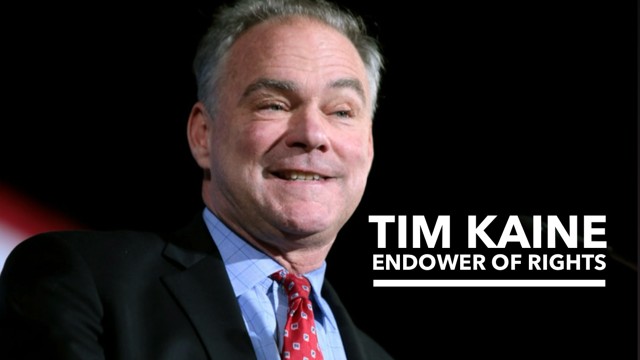 Move Over Thomas Jefferson & God, Tim Kaine’s in Town
