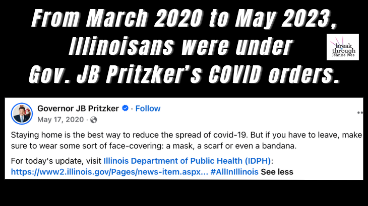 Pritzker’s Worship Of Fauci Led To The Covid Bafoonery In IL