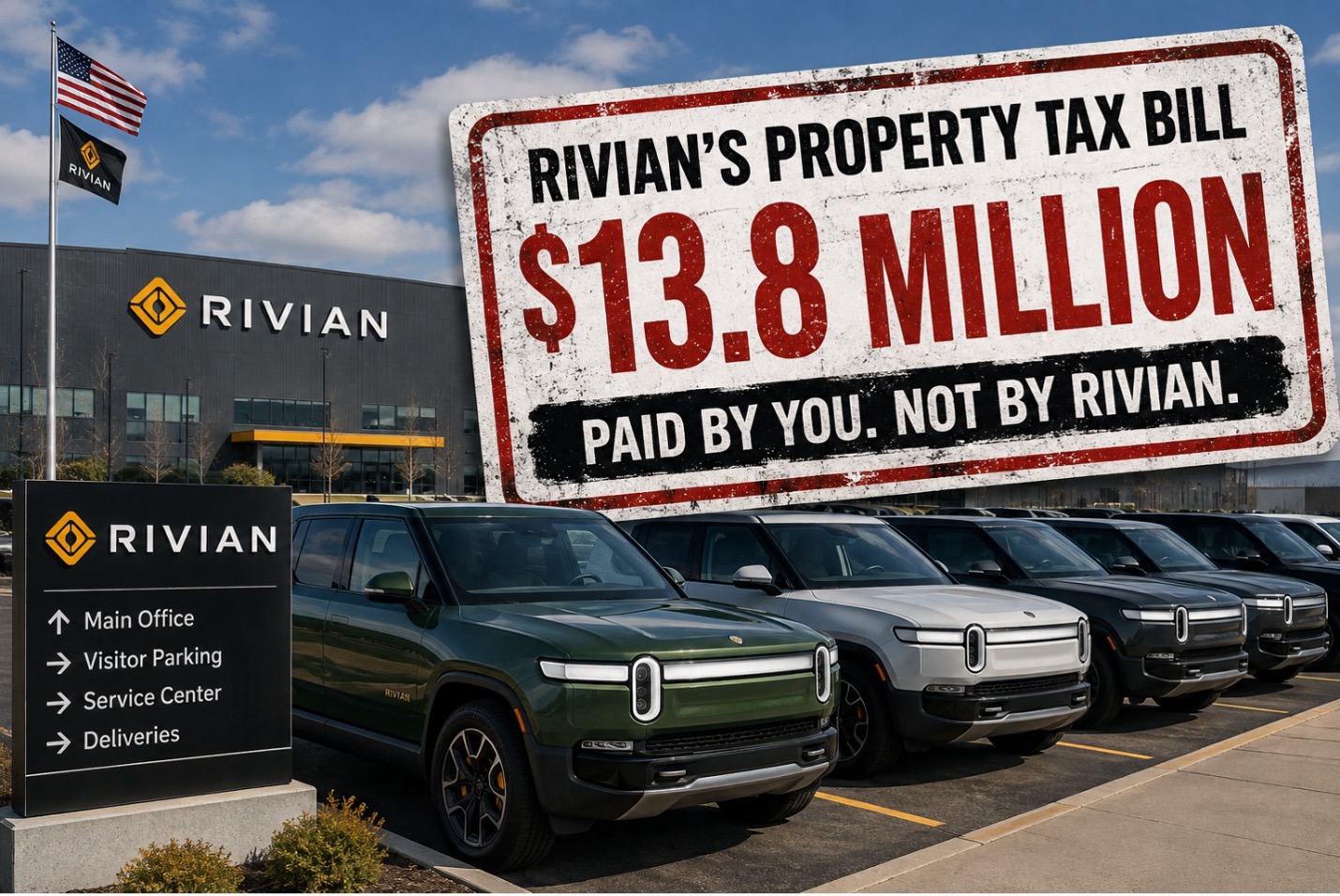 Rivian Wants A Tax Break